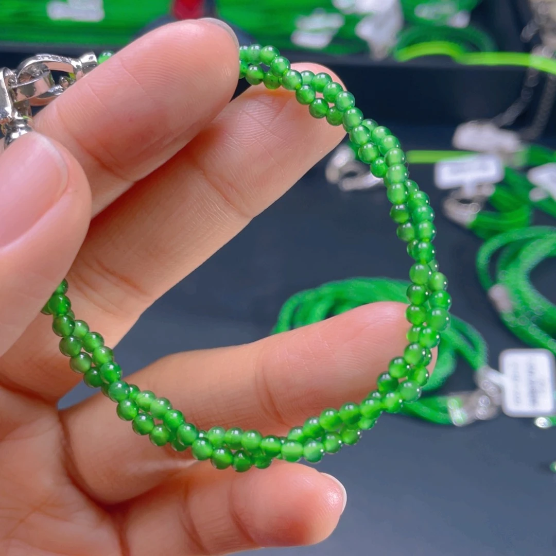 翡翠项链未镶嵌，1