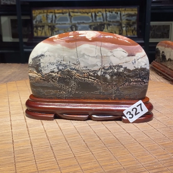 二***家香榧木广西柳州国画石