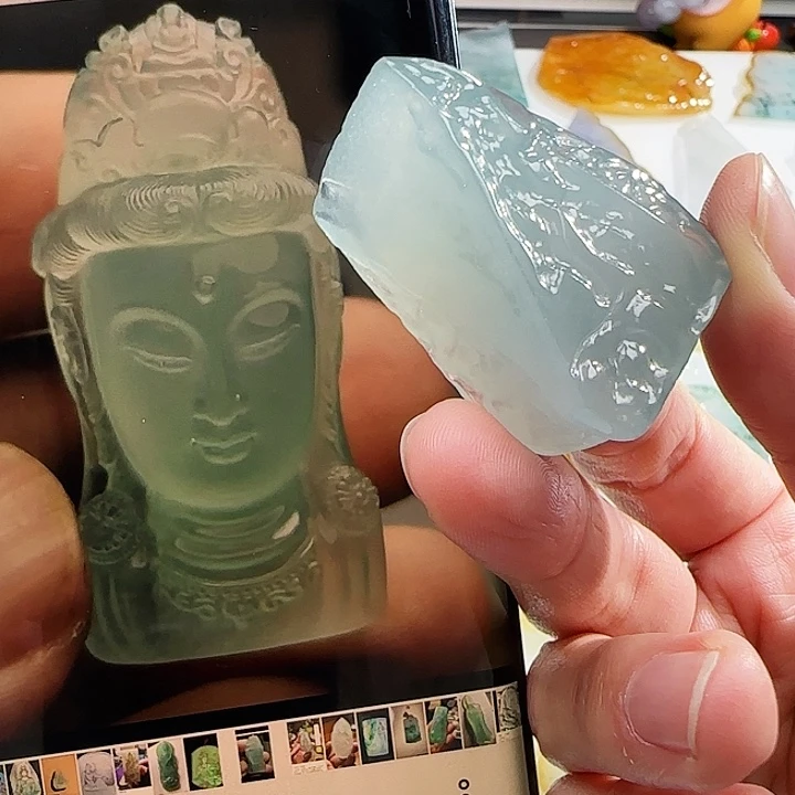 定制翡翠未镶嵌翡翠定制