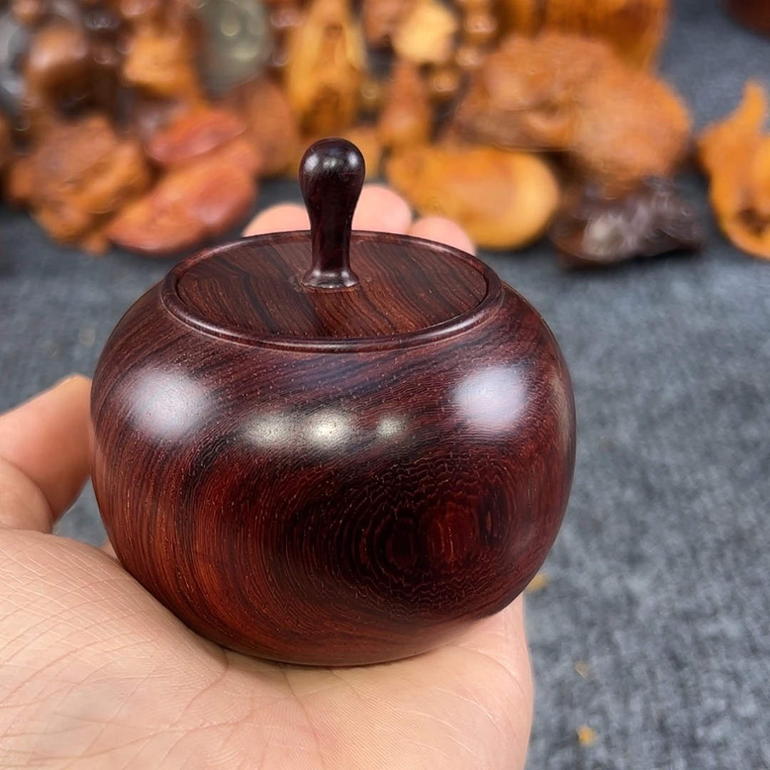 东***阳黄花梨/降香黄檀黄花梨帝王紫罐子