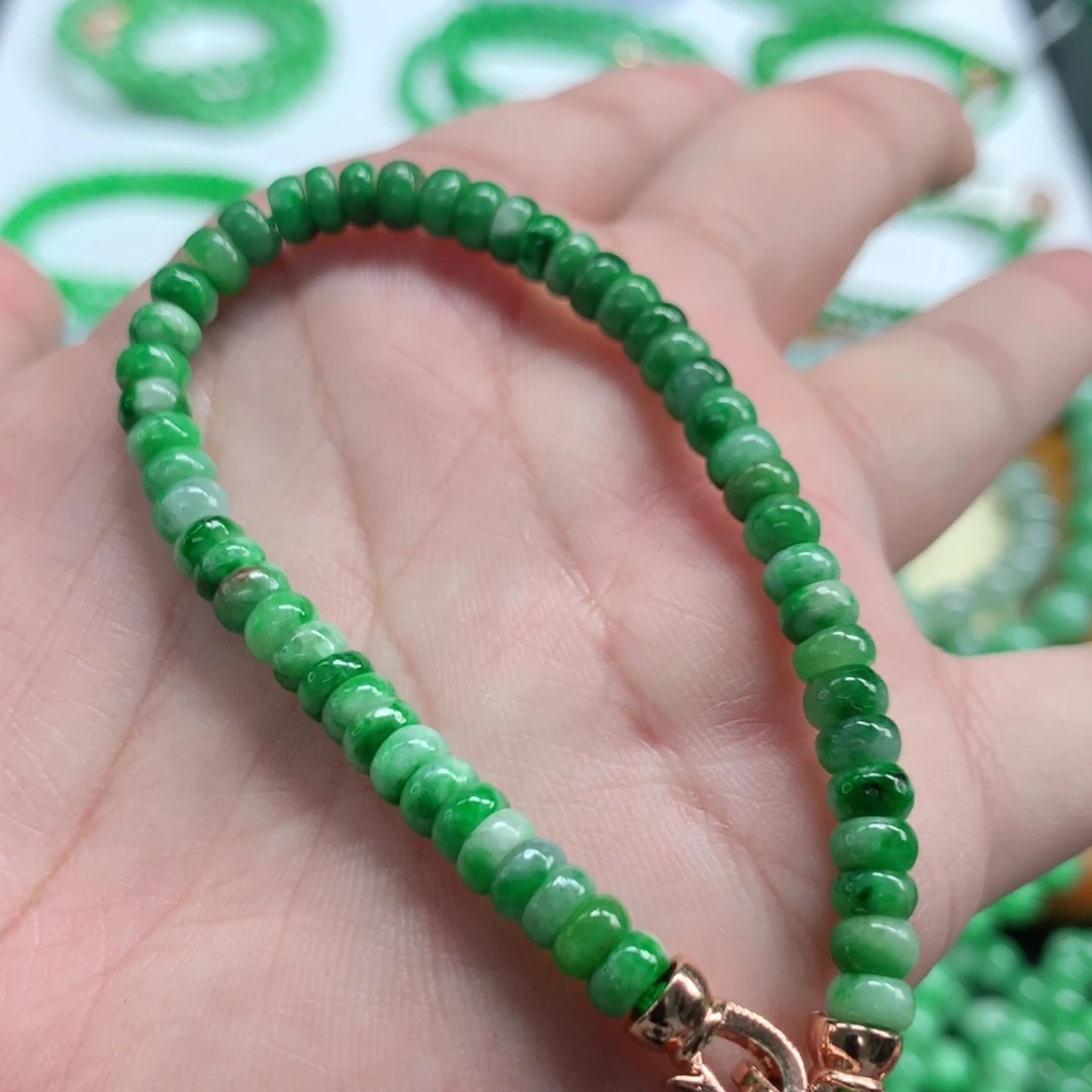 未镶嵌手链翡翠翡翠