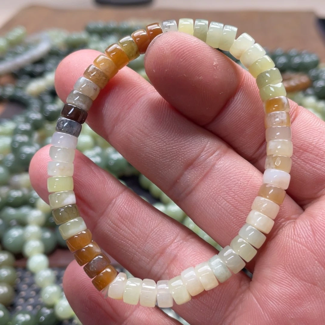 和田玉手链未镶嵌