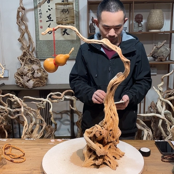 香榧木杜鹃根天然根艺一