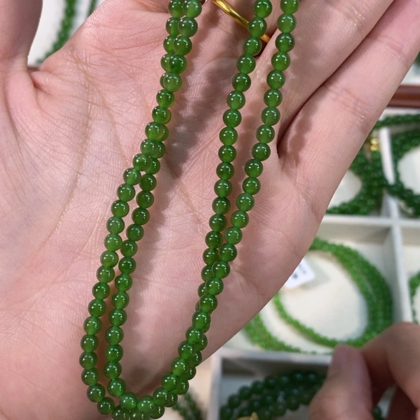 【闪购商品】和田玉(碧玉)颈饰未镶嵌