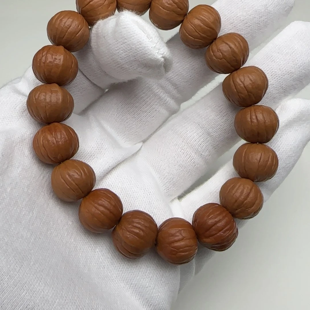 河***材猴头核桃手串南瓜