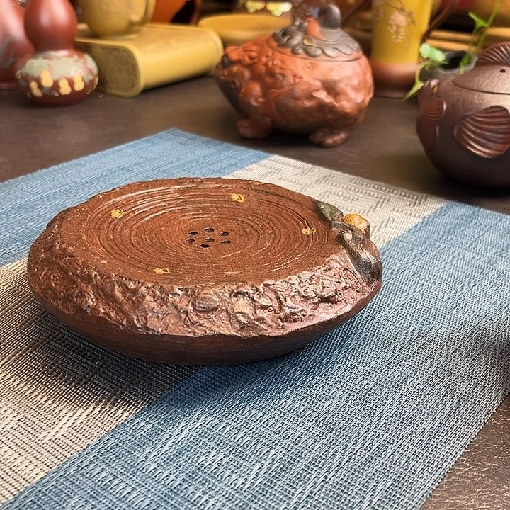 紫砂紫砂主人杯原矿