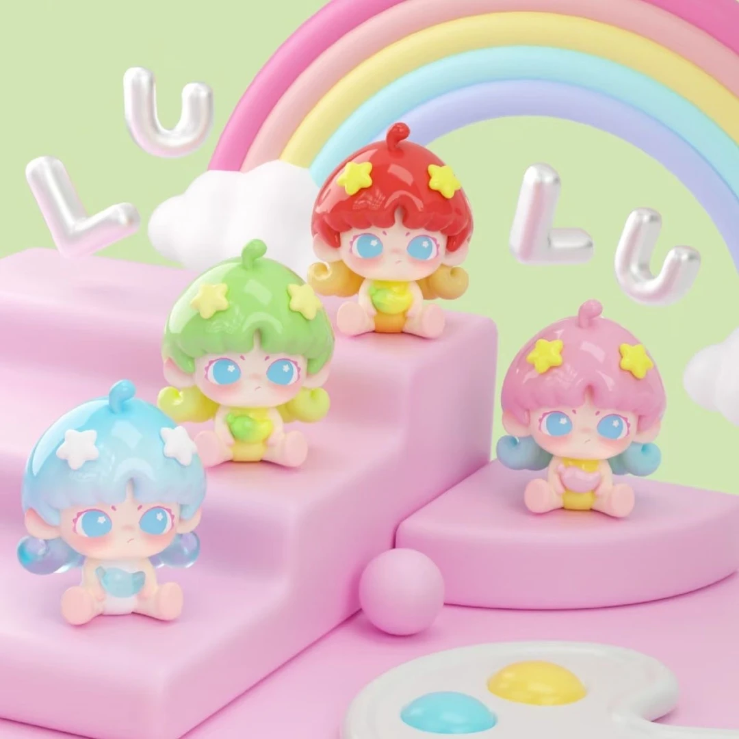 【拆盒】LANCY LULU-自由是不被定义的色彩潮玩盲盒（尾编加加乐）