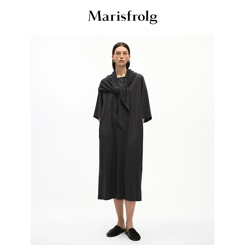 Marisfrolg玛丝菲尔短袖连衣裙A1FZ36506