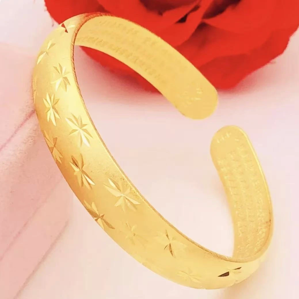 【晓云甄选】潮流前线心经满天星开口妈妈手镯YSSZ02