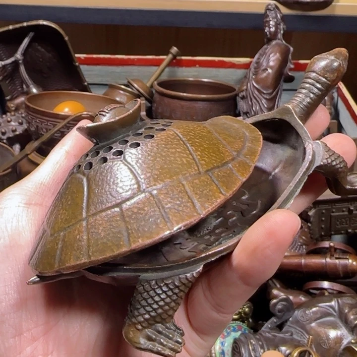 铜器把玩摆件链接