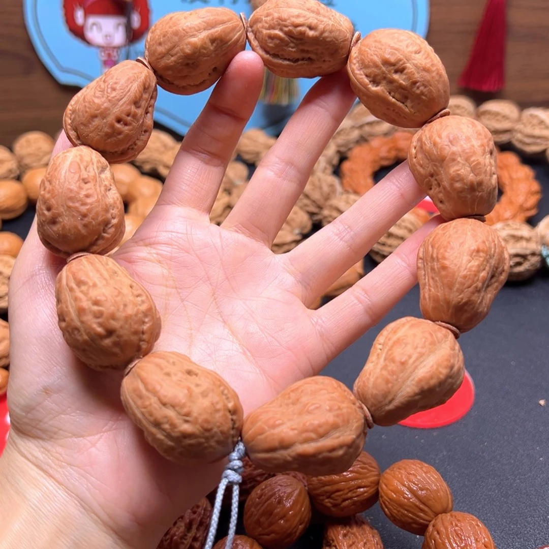 糖***.文玩核桃吊坠白菜25加