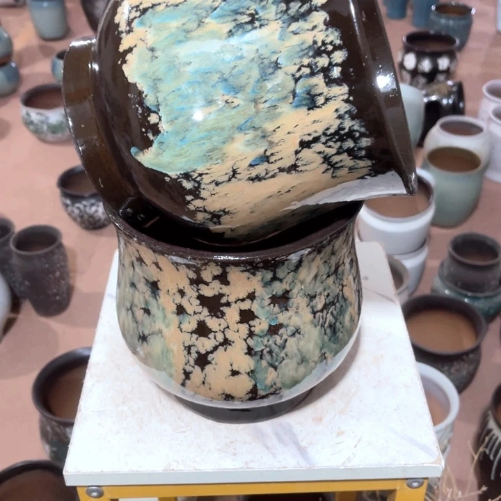 花盆紫砂口径20高度20两只正品