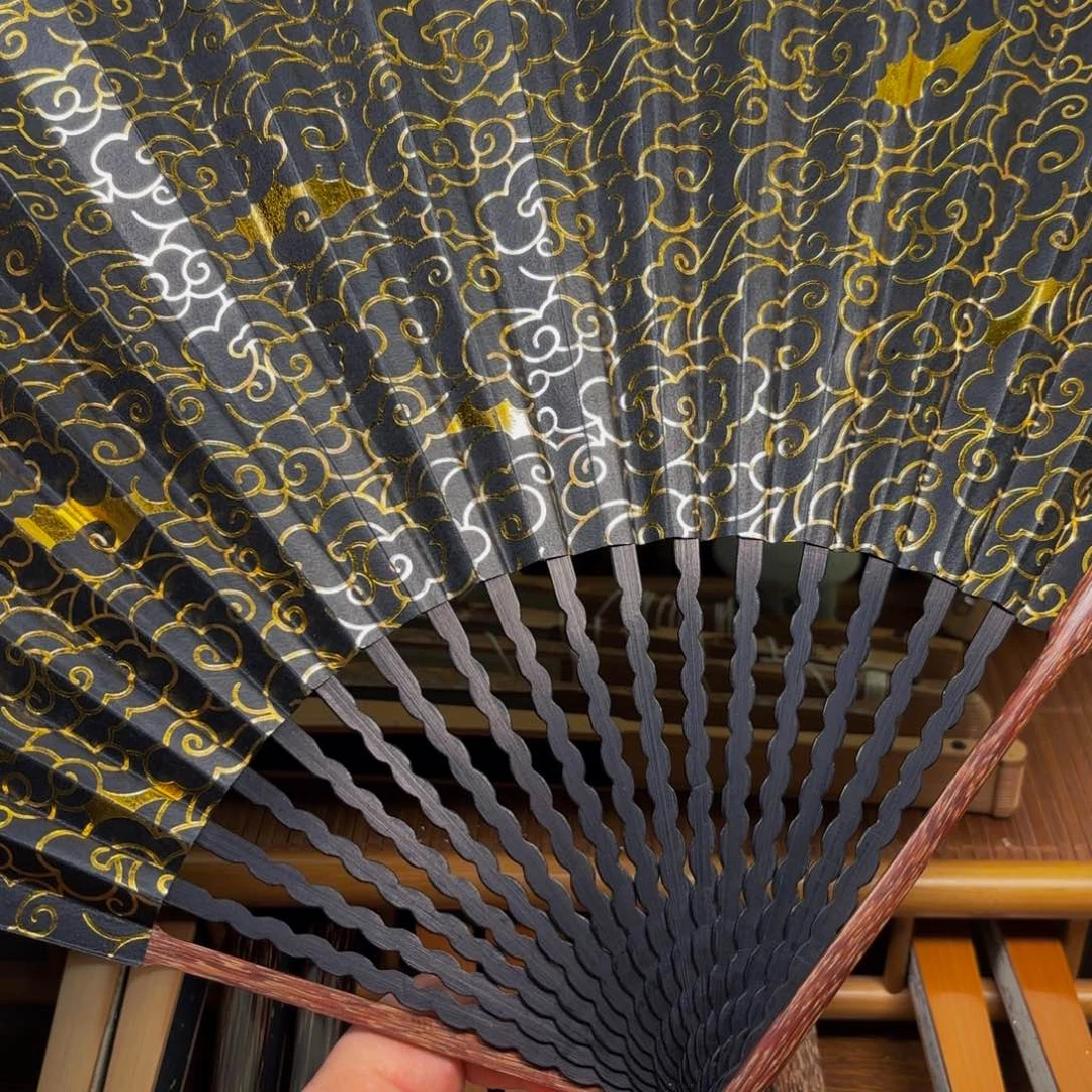 扇子芝麻粽龙鳞祥云金