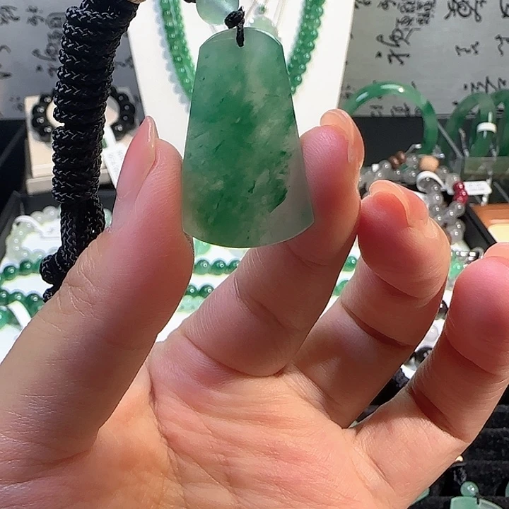 石英质玉（非洲翠），未镶嵌