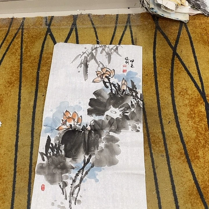 国画老**憨50/100王福新手绘画芯