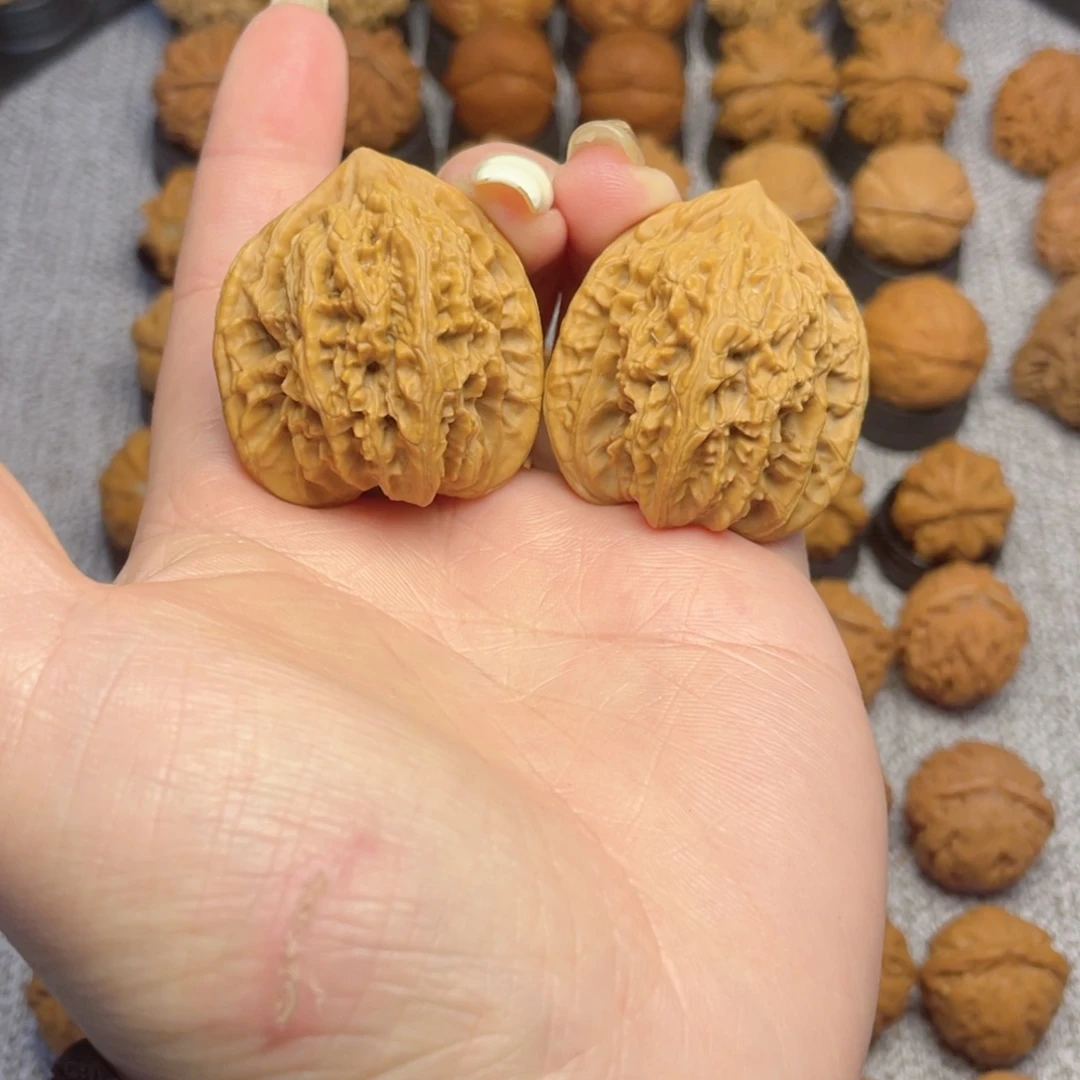 文玩核桃把件麻核