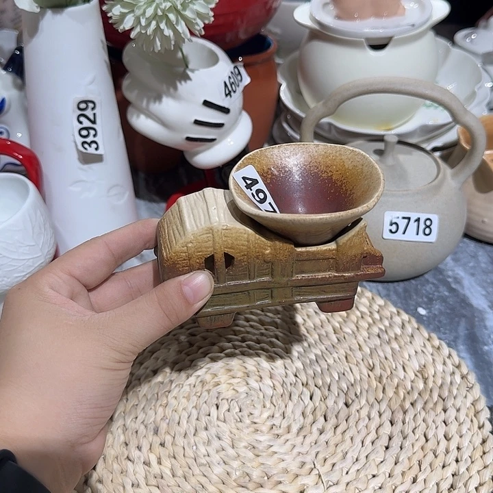 瓷片微瑕陶瓷满15包邮4973