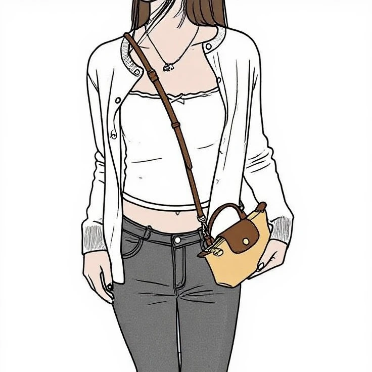 店店热销！单手柄mini尼龙面料便携收纳袋手提袋斜挎包