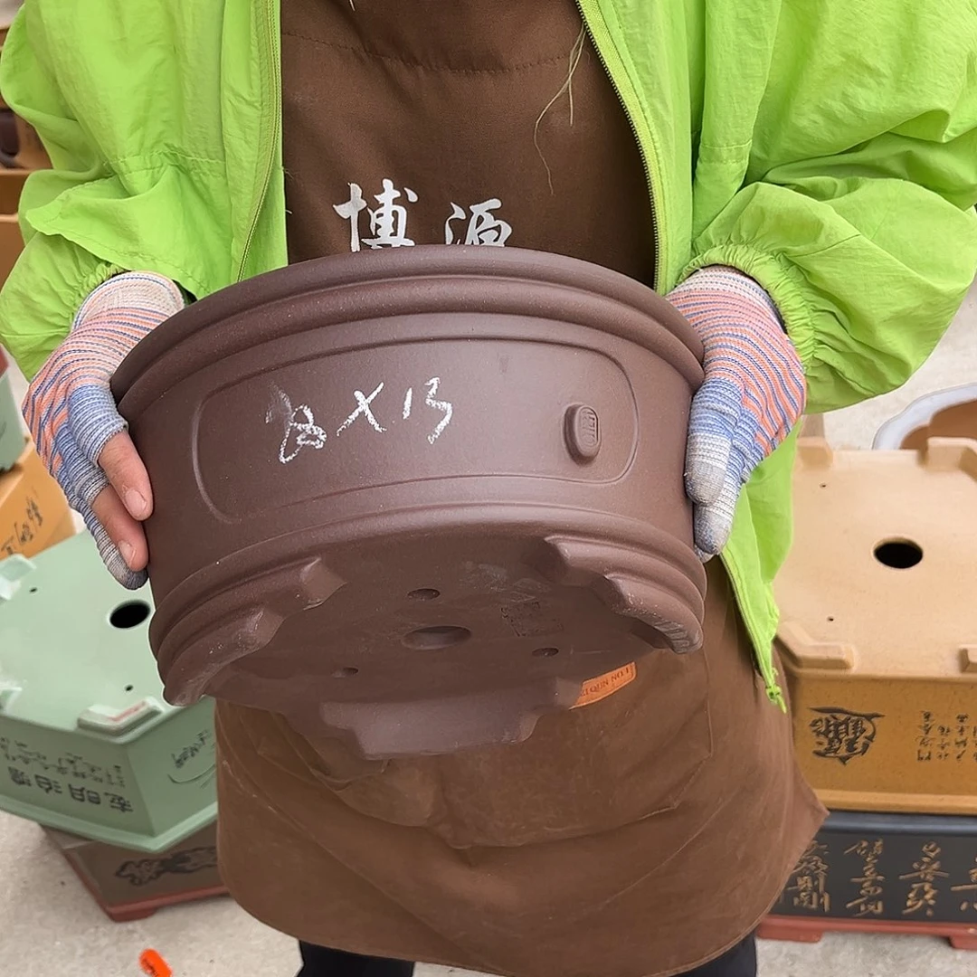 紫砂花盆盆景艺术