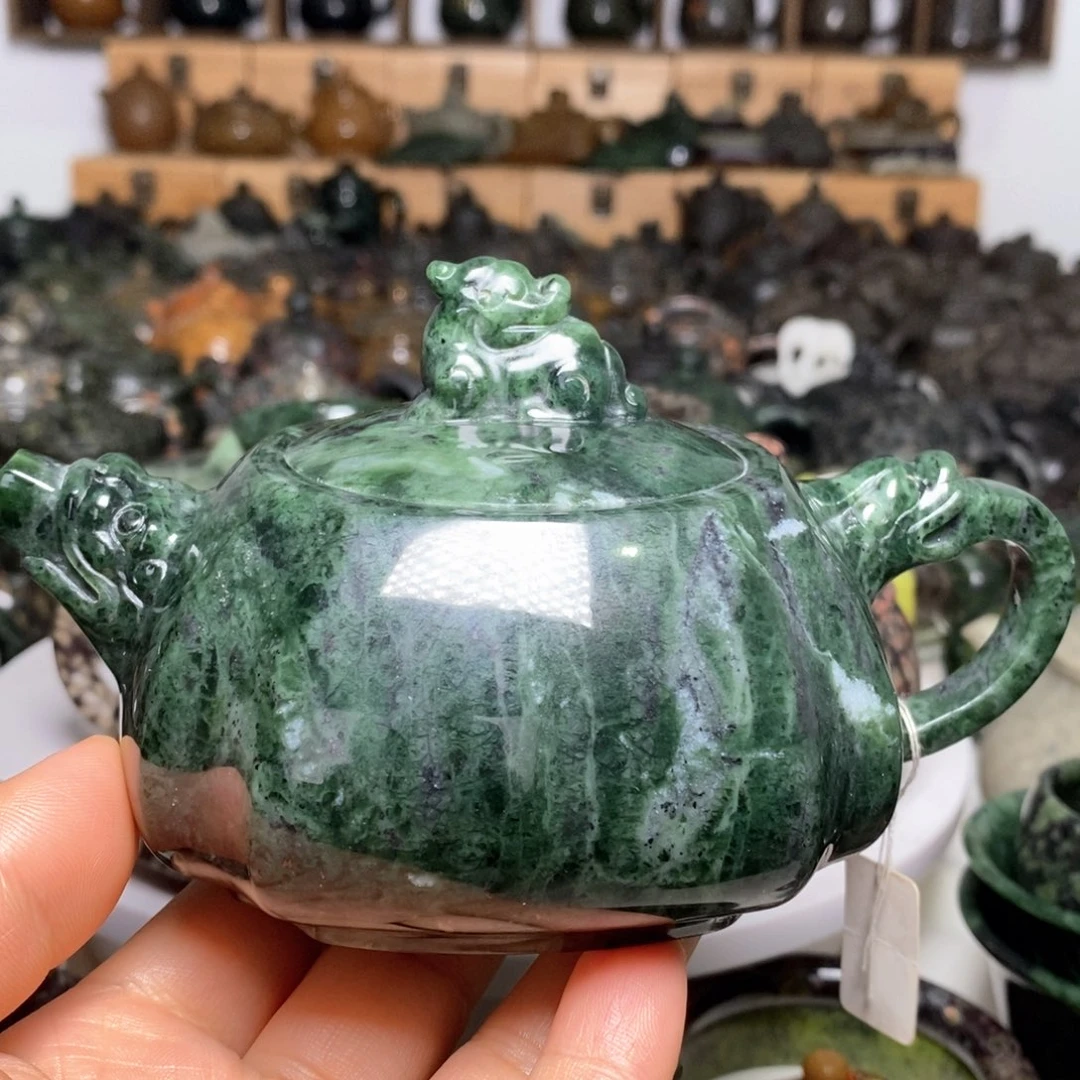 藏玉药王石福利款龙尊壶230cc