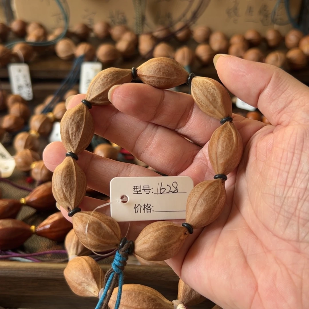 手串橄榄核梅林铁核素串1628
