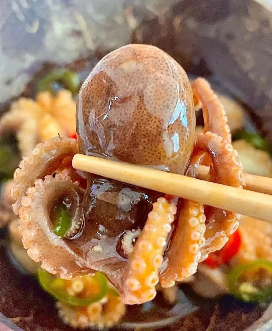 八爪鱼冷冻后发介意慎拍