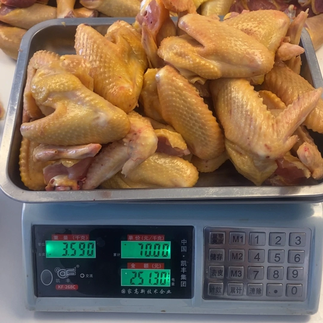 30天中国大陆包装鸡翅