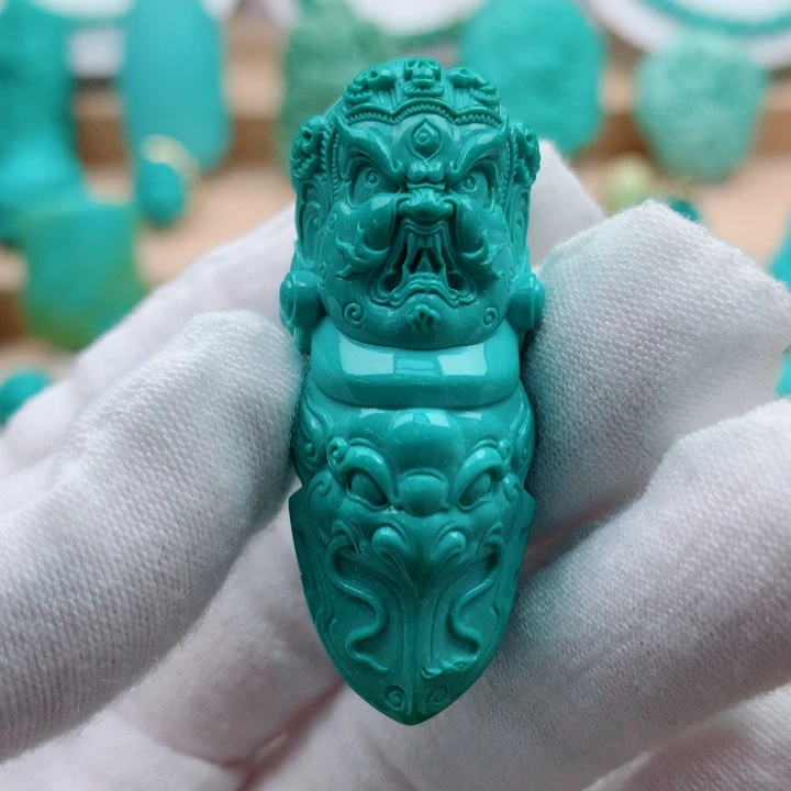 绿松石未镶嵌配饰