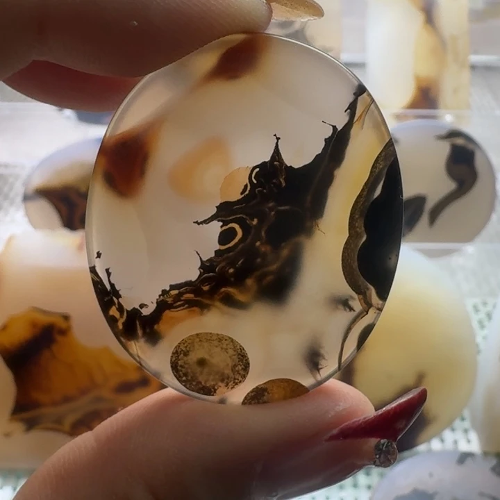 玛瑙/玉髓未镶嵌项链