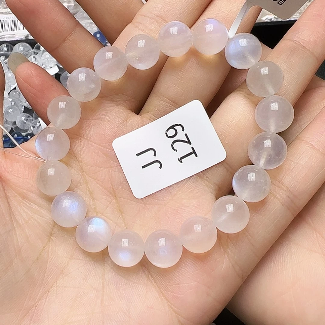 未镶嵌手链月光石多样性发一