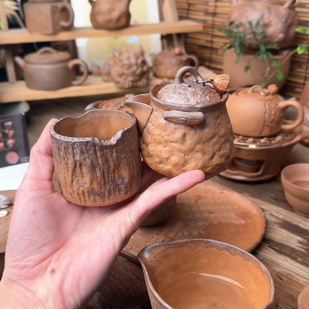 原矿老岩泥茶器系列