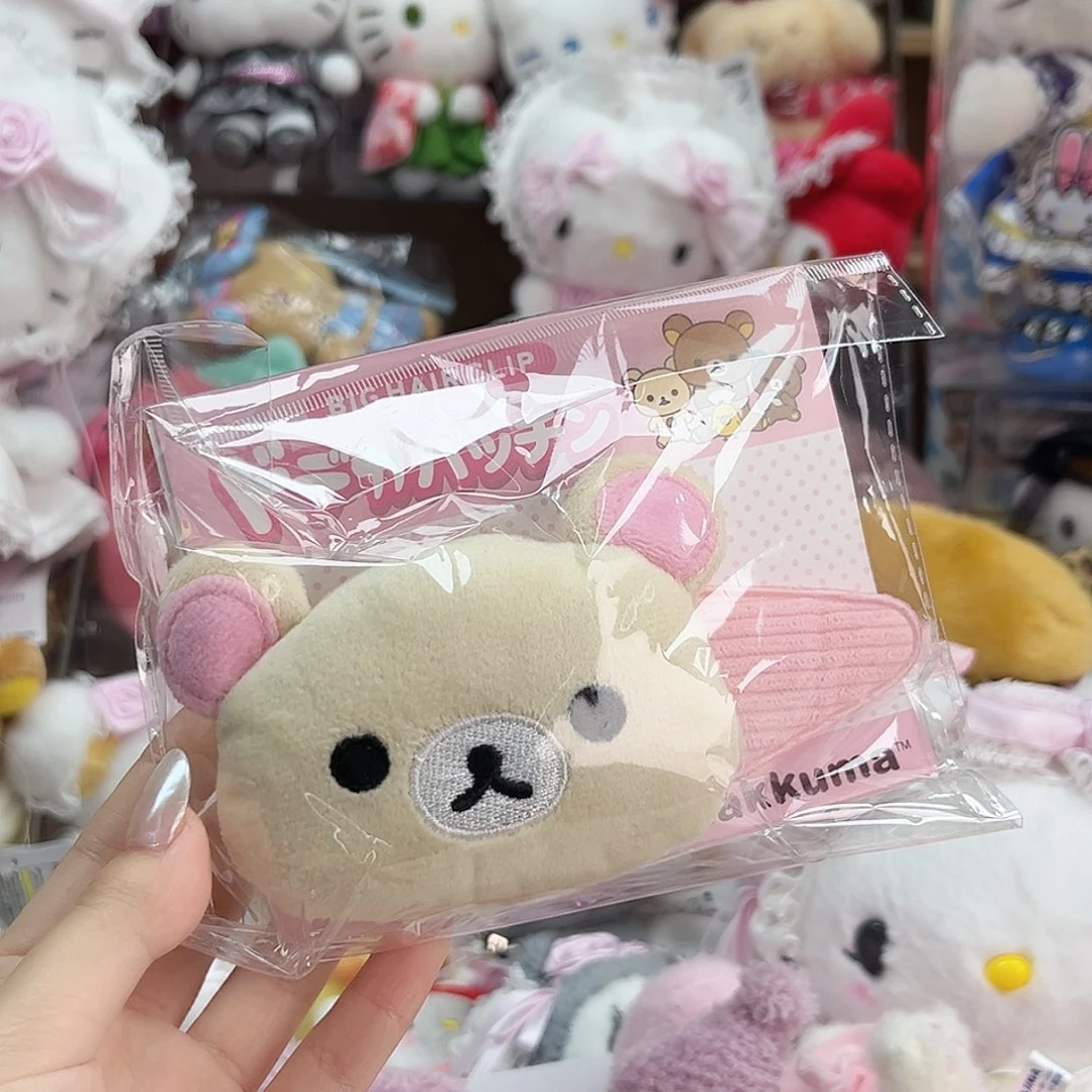毛绒最后一个熊妹发夹