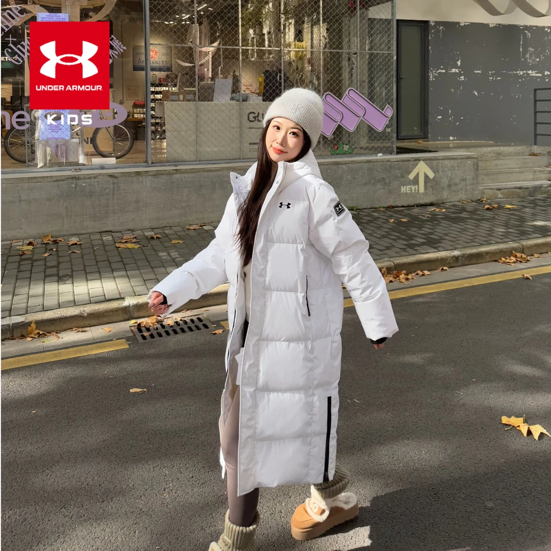 Under Armour/【长款】男女三防连帽保暖挡风外套