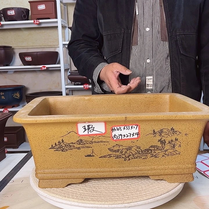 紫砂花盆紫砂花盆