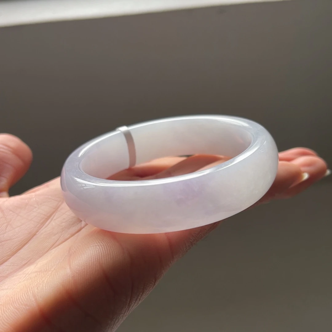 翡翠未镶嵌手镯54.4圈三天鉴赏期