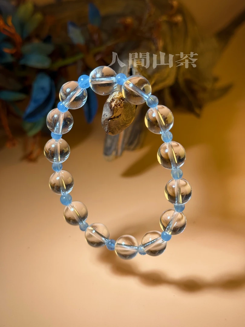 人间山茶 A2-2030 白水晶手串