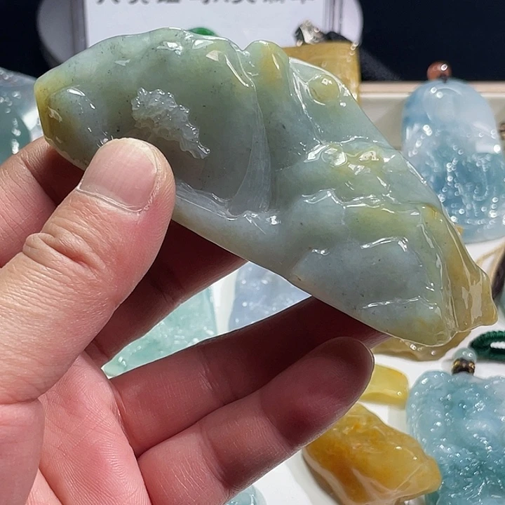 翡翠摆件未镶嵌ℒ****缅甸天然A货翡翠