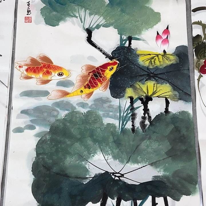 小周画廊的直播间