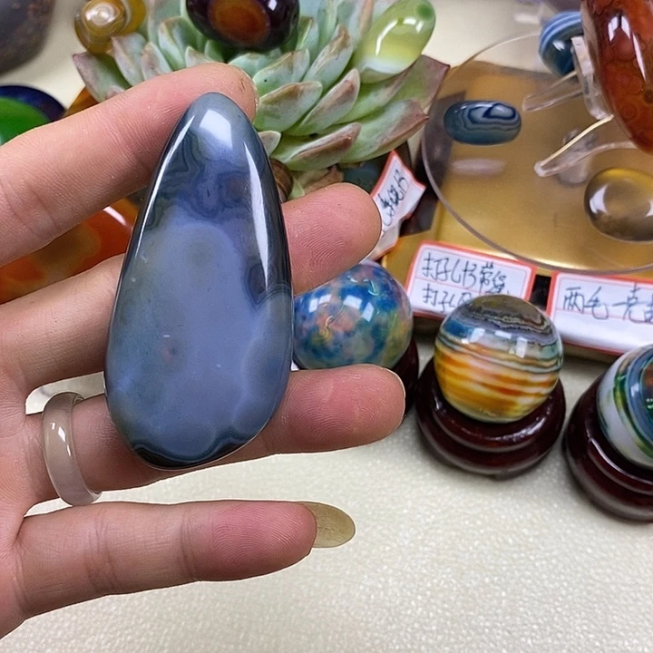 未镶嵌玛瑙/玉髓珠宝奇石