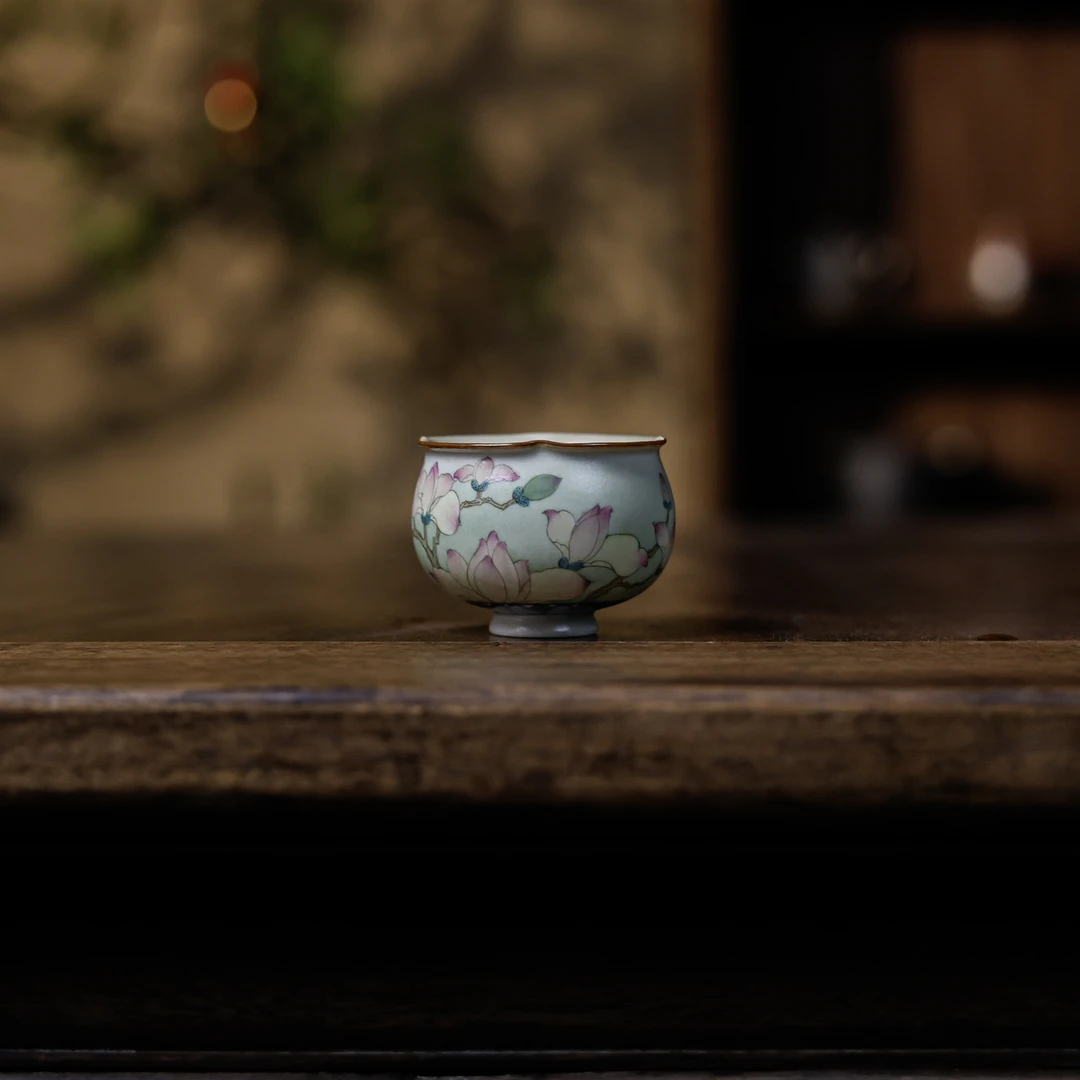 斋居 玉兰-霖溪山房-花瓣杯（霖溪0186）