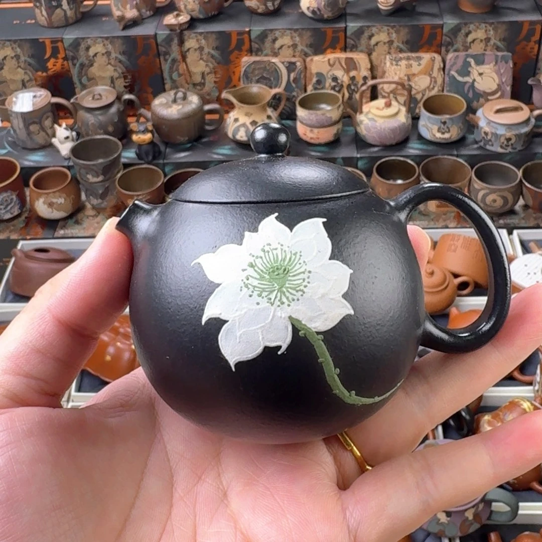 茶壶紫砂150cc原矿精工半手