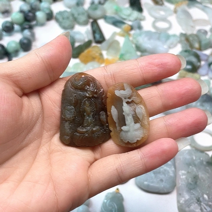 定制翡翠未镶嵌h****7翡翠