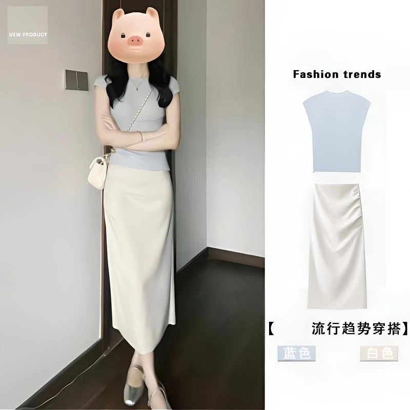 夏季高级感千金贵气名媛风女装夏装2025新款爆款女款洋气裙子套装