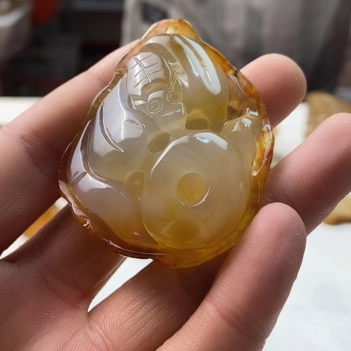 玛瑙/玉髓未镶嵌颈饰