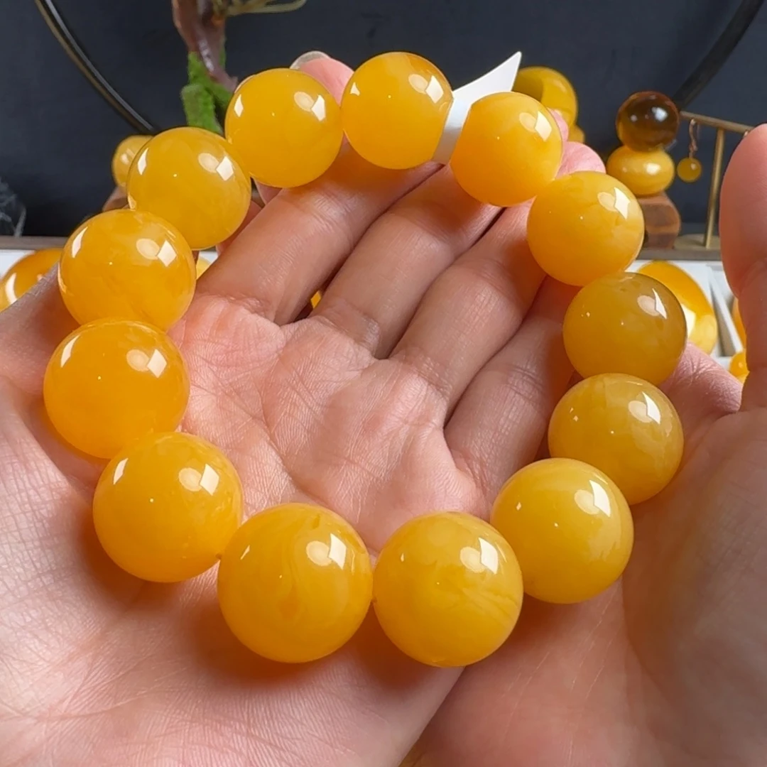 蜜蜡毛衣链未镶嵌李****强