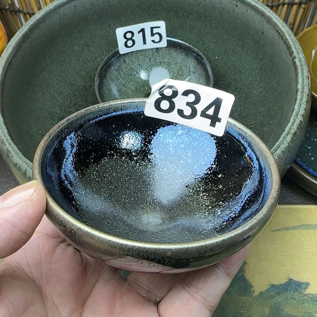 茶盏建盏杯主人杯龙窑柴烧