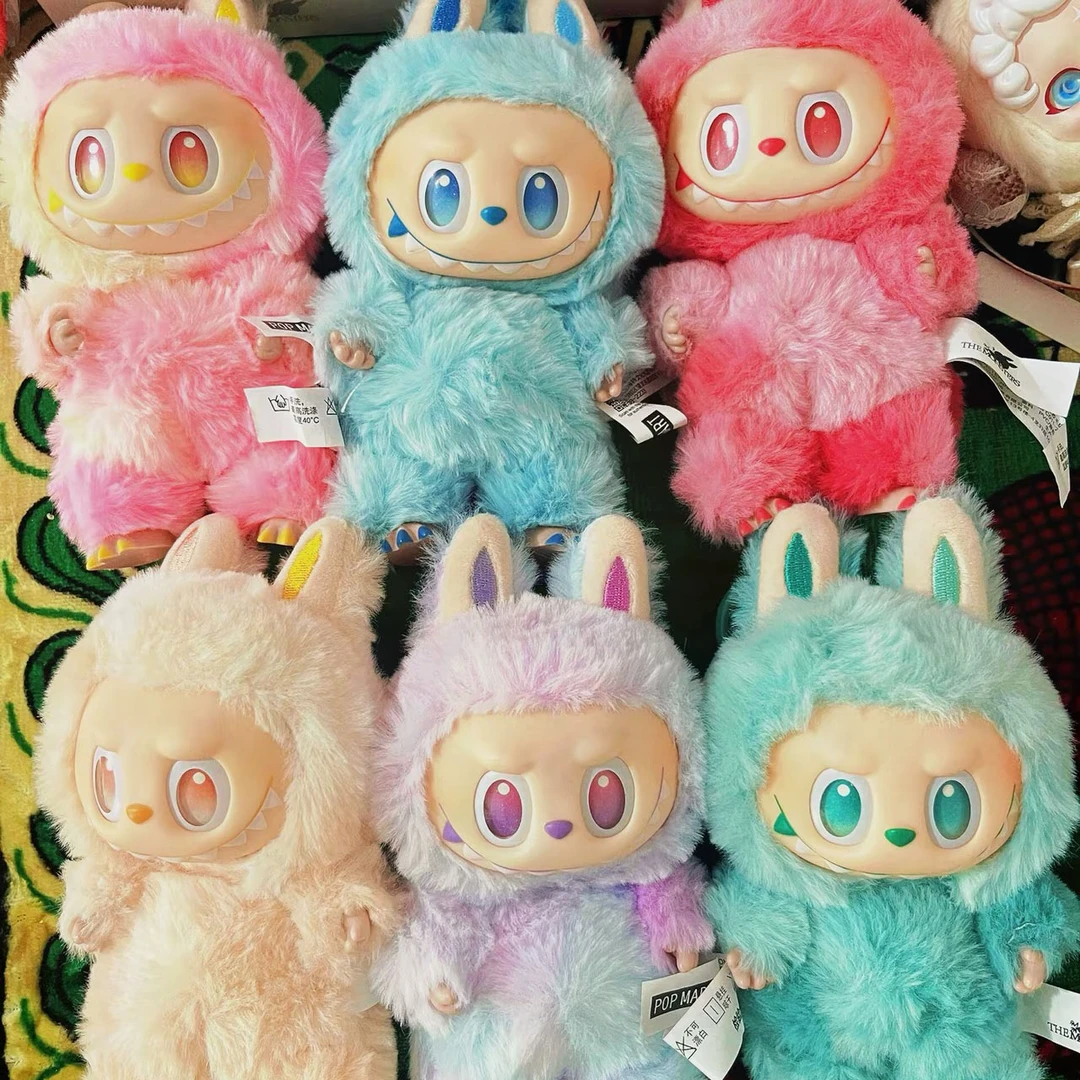 前方高能系列三代马卡龙搪胶毛绒包包挂件公仔