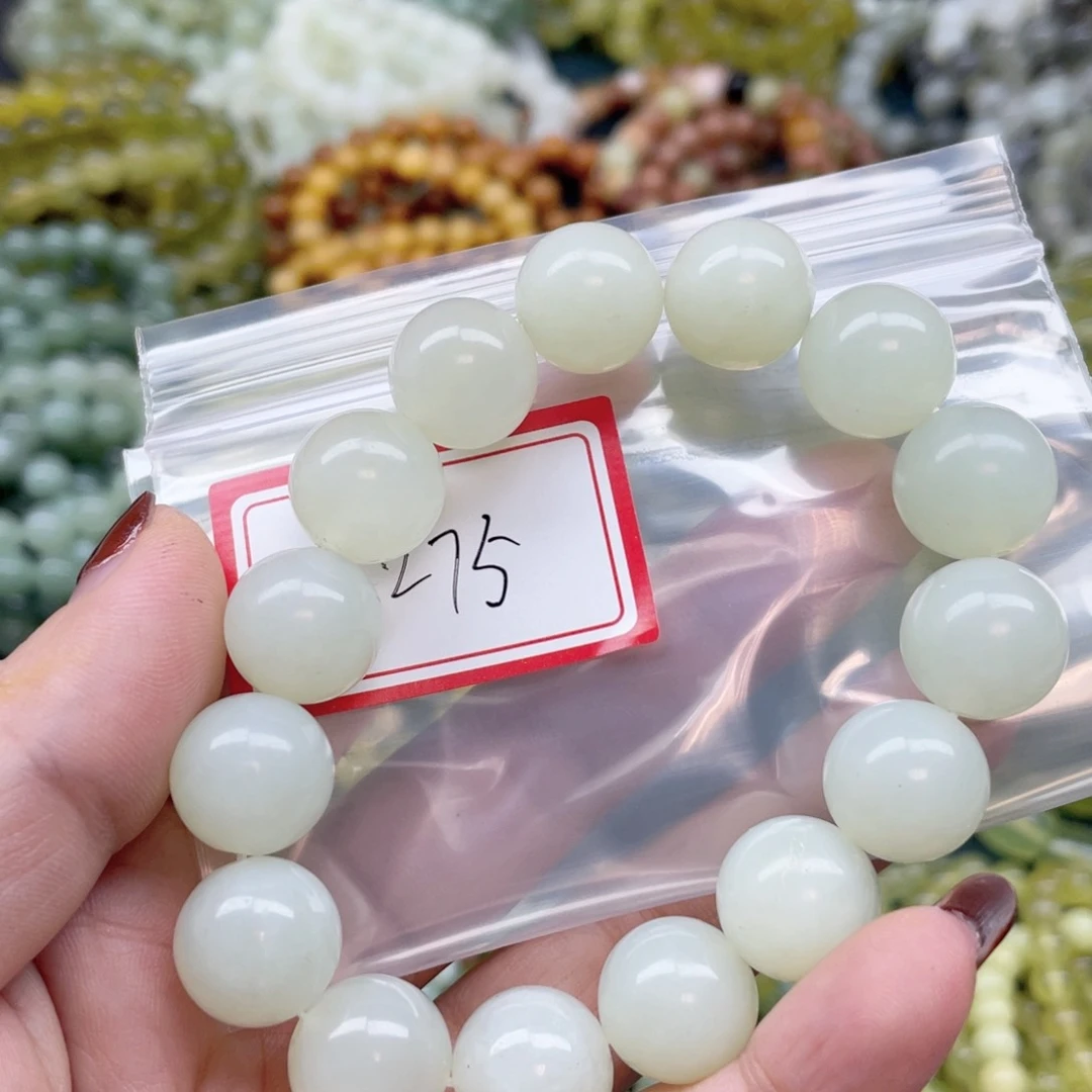 未镶嵌蛇纹石玉手串