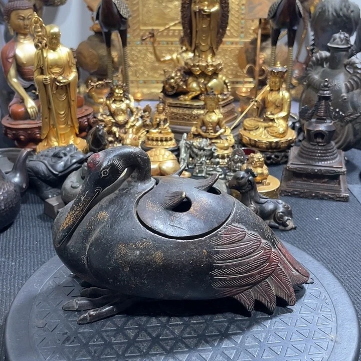 2*3瓷鹤炉全品300摆件的