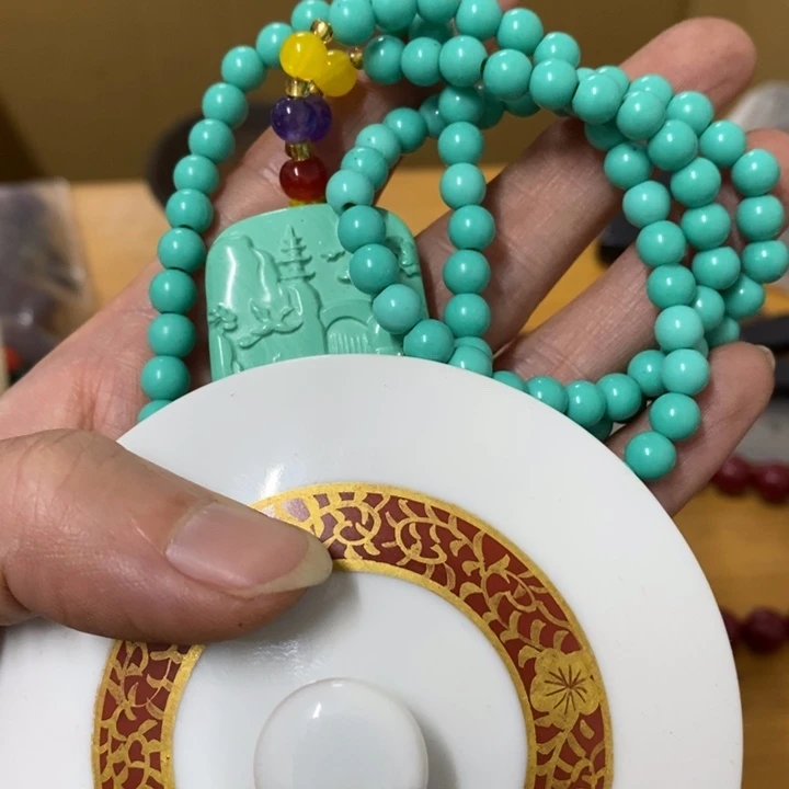 瓷片哈中古工艺品一件